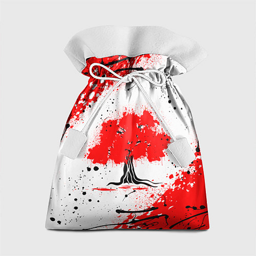 Подарочный мешок Цветущая сакура / 3D-принт – фото 1