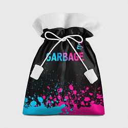 Мешок для подарков Garbage - neon gradient: символ сверху, цвет: 3D-принт