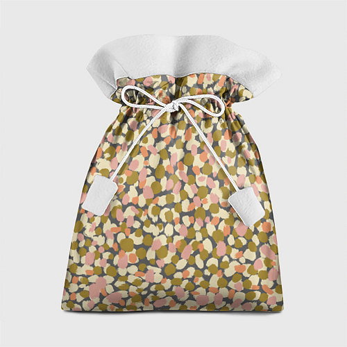 Подарочный мешок Оливье салат, абстрактный паттерн / 3D-принт – фото 1