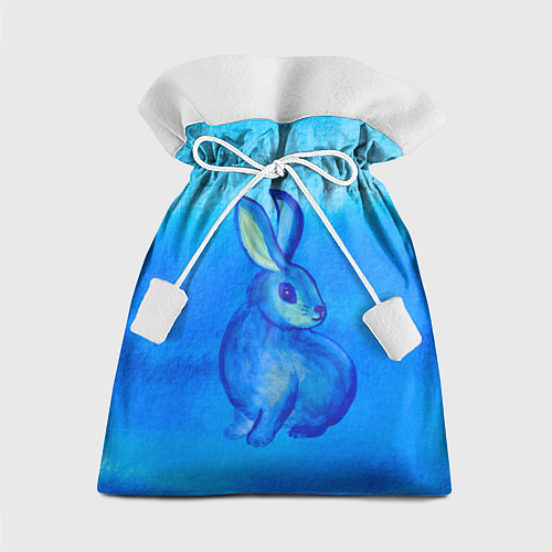 Подарочный мешок Водяной кролик символ 2023 / 3D-принт – фото 1