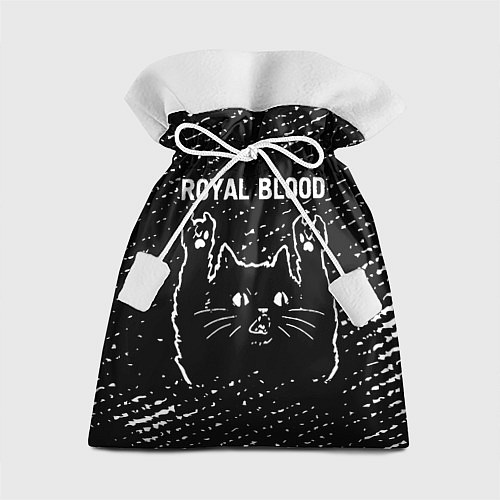 Подарочный мешок Группа Royal Blood и рок кот / 3D-принт – фото 1