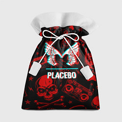 Мешок для подарков Placebo rock glitch, цвет: 3D-принт
