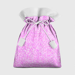 Мешок для подарков Текстура розовый зернистый, цвет: 3D-принт
