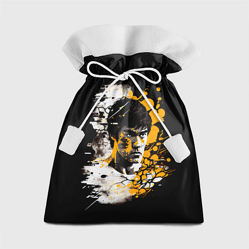 Подарочный мешок Брюс Ли в стиле поп арт / 3D-принт – фото 1