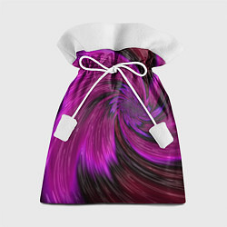 Мешок для подарков Фиолетовый вихрь, цвет: 3D-принт