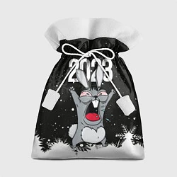 Мешок для подарков Злой кролик 2023, цвет: 3D-принт