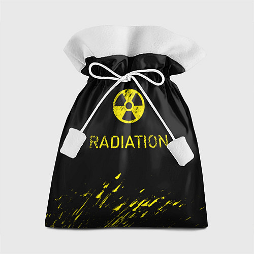 Подарочный мешок Radiation - радиационная опасность / 3D-принт – фото 1