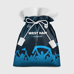 Мешок для подарков West Ham legendary форма фанатов, цвет: 3D-принт