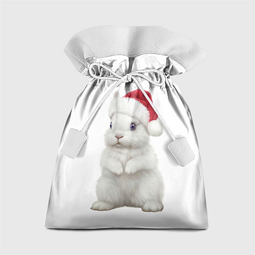 Подарочный мешок Рождественский крольчонок / 3D-принт – фото 1