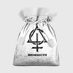 Мешок для подарков Behemoth с потертостями на светлом фоне, цвет: 3D-принт
