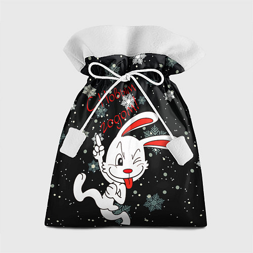 Подарочный мешок Подмигивающий кролик / 3D-принт – фото 1