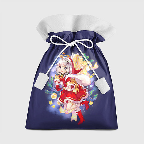 Подарочный мешок Новогодняя Паймон - Genshin impact / 3D-принт – фото 1