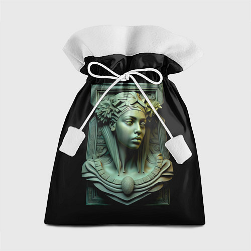 Подарочный мешок Нейросеть - барельеф античной девушки / 3D-принт – фото 1
