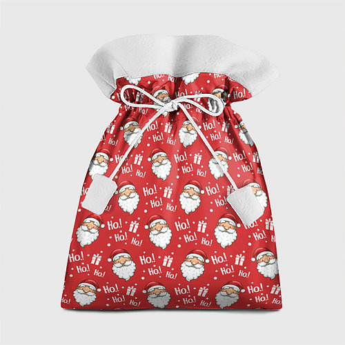 Подарочный мешок Дед Мороз - Санта Клаус / 3D-принт – фото 1