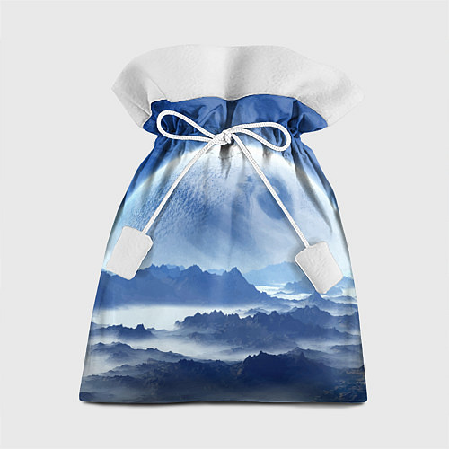 Подарочный мешок Mountains - fantasy planet / 3D-принт – фото 1