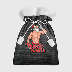 Мешок для подарков Muscle Santa, цвет: 3D-принт