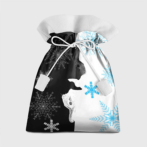 Подарочный мешок Два кролика / 3D-принт – фото 1