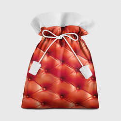 Мешок для подарков Quilted furniture leather, цвет: 3D-принт