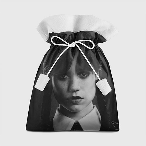 Подарочный мешок Симпатичная Уэнсдэй / 3D-принт – фото 1