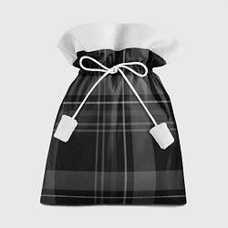 Мешок для подарков Темная клетка, цвет: 3D-принт
