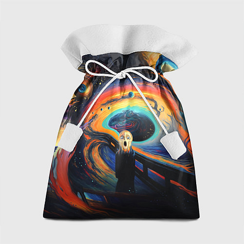 Подарочный мешок Крик в космосе / 3D-принт – фото 1