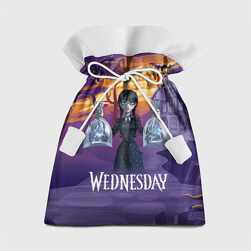 Подарочный мешок Уэнсдэй с пираньями / 3D-принт – фото 1