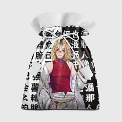 Мешок для подарков Майки на стиле - токийские мстители, цвет: 3D-принт