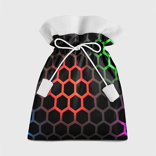 Подарочный мешок Gradient hexagon genshin / 3D-принт – фото 1