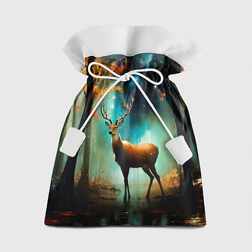 Подарочный мешок Лесной олень / 3D-принт – фото 1