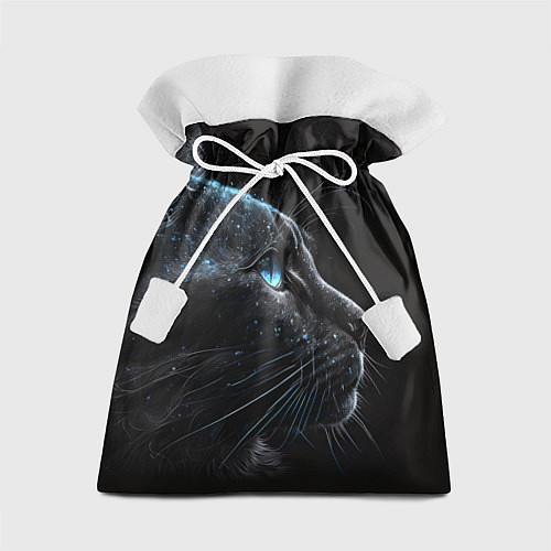 Подарочный мешок Кошечка с голубыми глазками / 3D-принт – фото 1