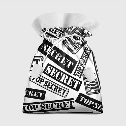 Подарочный мешок Top secret / 3D-принт – фото 1