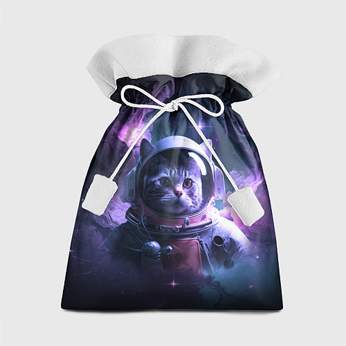Подарочный мешок Котик космонавт / 3D-принт – фото 1