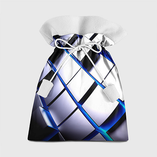 Подарочный мешок Неоновые плиты киберпанк / 3D-принт – фото 1