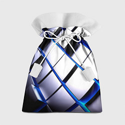 Мешок для подарков Неоновые плиты киберпанк, цвет: 3D-принт