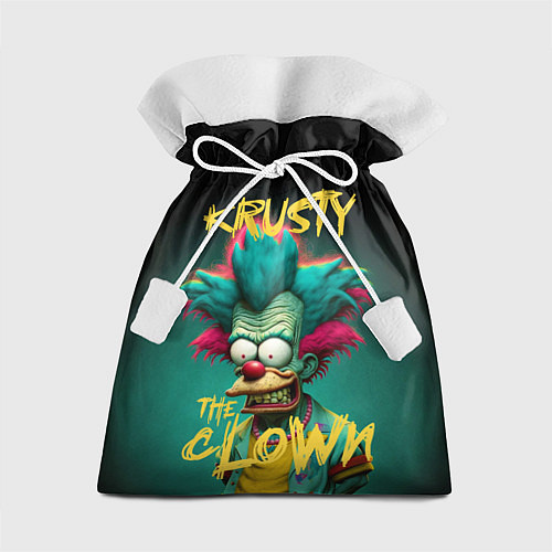 Подарочный мешок Клоун Красти из Симпсонов / 3D-принт – фото 1