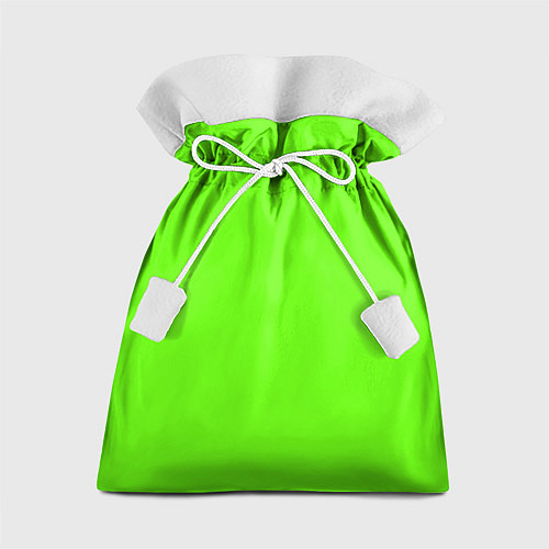 Подарочный мешок Кислотный зеленый / 3D-принт – фото 1