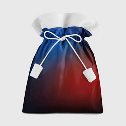 Мешок для подарков Красно синий градиент, цвет: 3D-принт