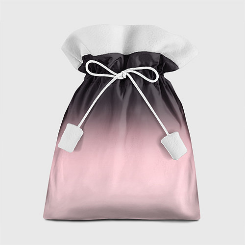 Подарочный мешок Градиент: от черного к розовому / 3D-принт – фото 1