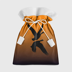 Мешок для подарков Лебединая пара, цвет: 3D-принт