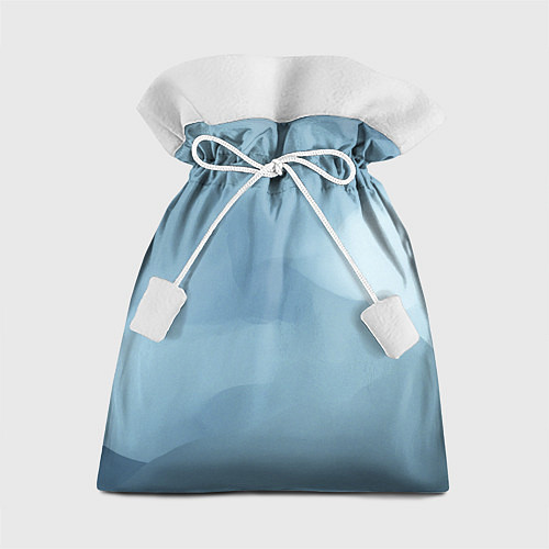 Подарочный мешок Синий туман / 3D-принт – фото 1