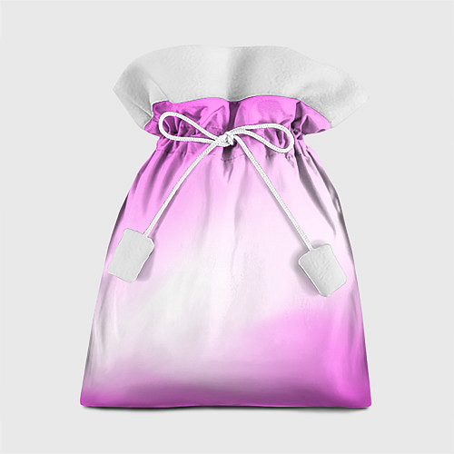 Подарочный мешок Градиент розовый / 3D-принт – фото 1