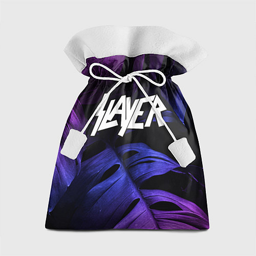 Подарочный мешок Slayer neon monstera / 3D-принт – фото 1