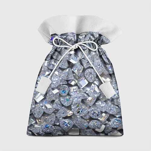 Подарочный мешок Россыпь бриллиантов / 3D-принт – фото 1