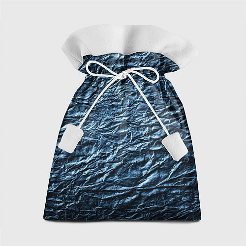 Подарочный мешок Текстура мятой бумаги / 3D-принт – фото 1