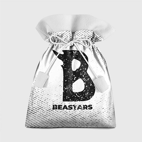 Подарочный мешок Beastars с потертостями на светлом фоне / 3D-принт – фото 1
