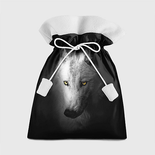 Подарочный мешок Волк в полной тьме / 3D-принт – фото 1