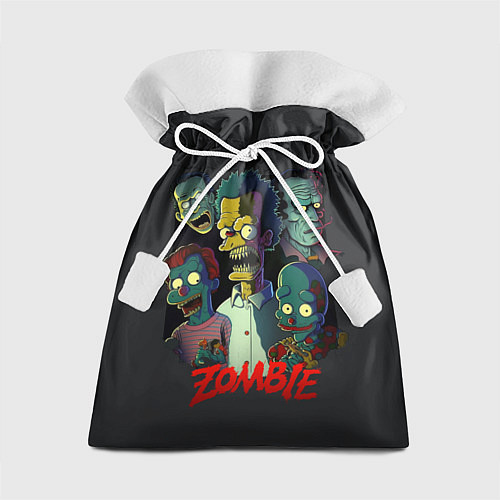 Подарочный мешок Simpsons zombie / 3D-принт – фото 1