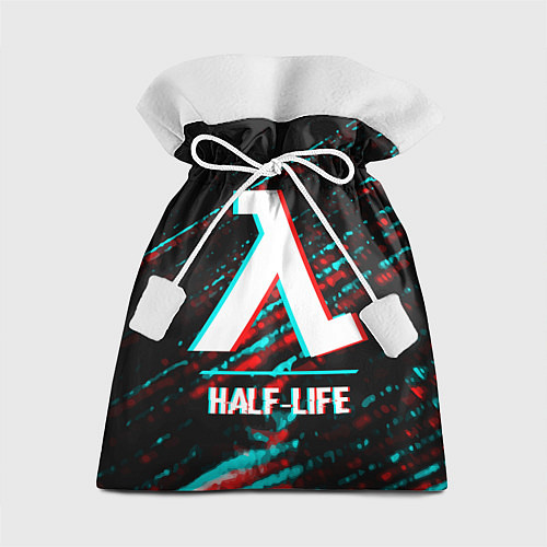 Подарочный мешок Half-Life в стиле glitch и баги графики на темном / 3D-принт – фото 1