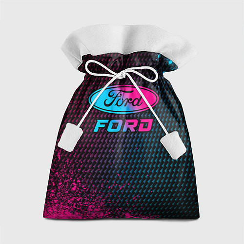 Подарочный мешок Ford - neon gradient / 3D-принт – фото 1