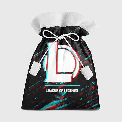 Подарочный мешок League of Legends в стиле glitch и баги графики на / 3D-принт – фото 1